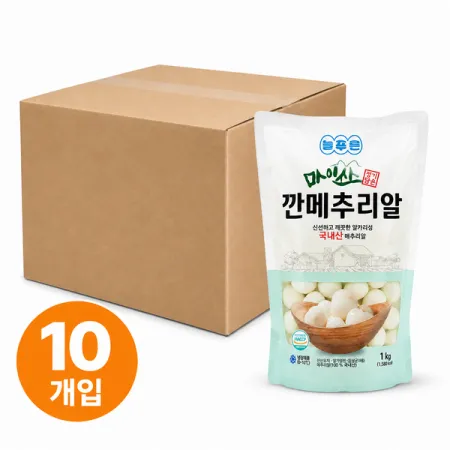 ★대용량 특가★ 마이산 깐메추리알 1kg*10개입[BOX]
