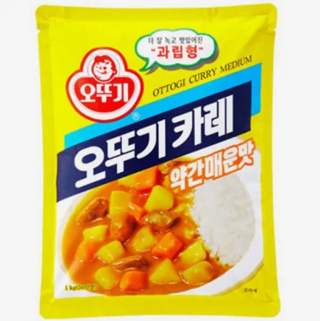 오뚜기 카레가루 약간매운맛 1kg