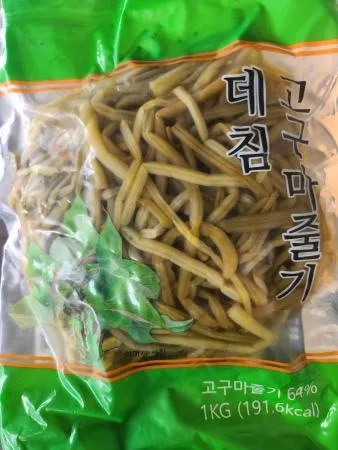 유성물산 데침고구마순(중국산) 1kg