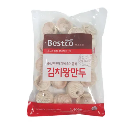 베스트코 김치왕만두 1.4kg*6ea