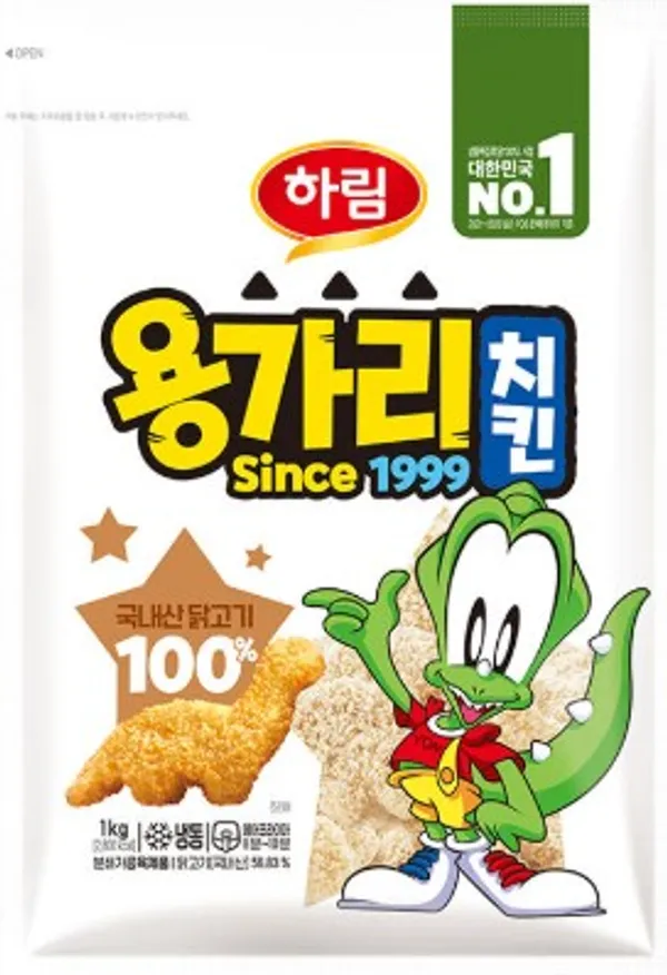 용가리치킨 1kg 하림 냉동 이미지