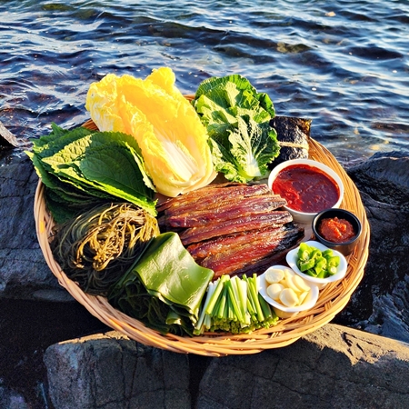 포항 구룡포 꽁치 과메기 10미 20쪽 위생지 단품 업소용