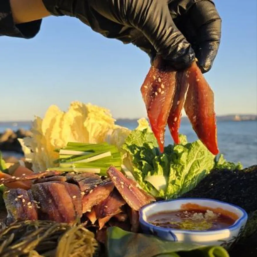 포항 구룡포 해초 과메기 야채세트 15미 30쪽 이미지