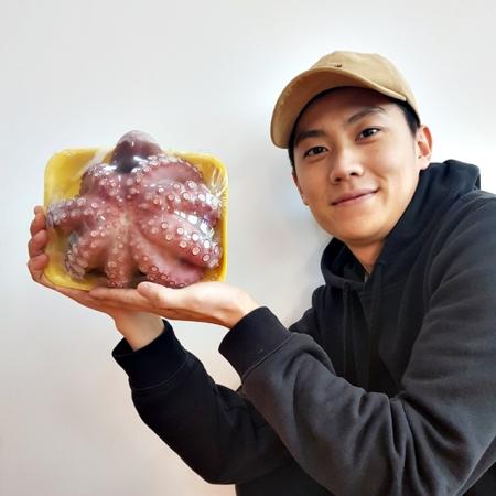 국내산 냉동 자숙문어 1.2kg내외 통문어 문어다리 숙회 제수용 돌문어