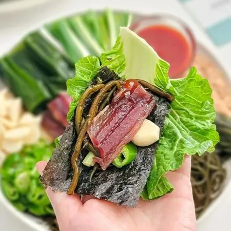 포항 구룡포 꽁치 과메기 10미 20쪽 위생지 단품 업소용 이미지