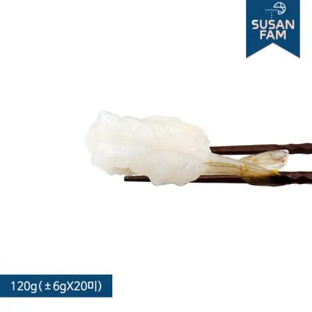 초밥용 백미새우 6g 초밥용 생새우