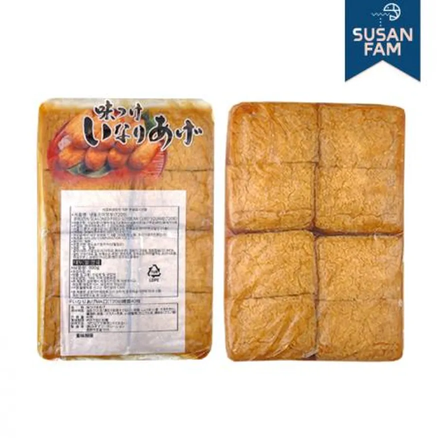 미스즈 사각 조미유부 900g(60매) 대왕유부 초밥재료 이미지
