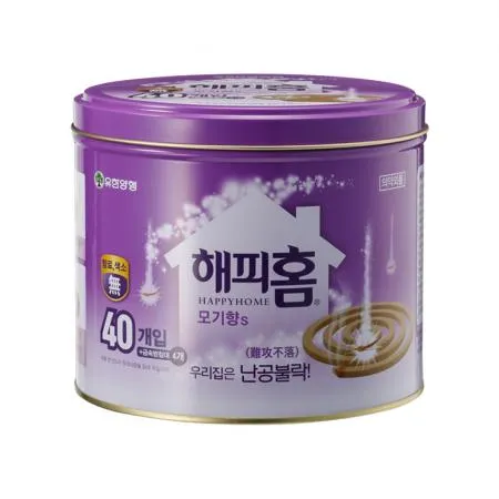 유한양행 해피홈 모기향S 40개입