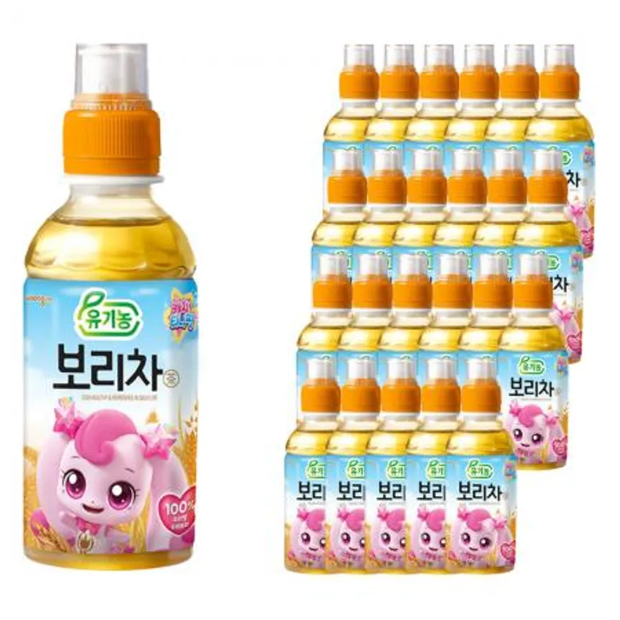 웅진 캐치티니핑 유기농 보리차 200ml 이미지