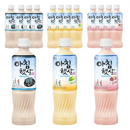 웅진 아침햇살 3종 세트 500ml (제로슈가+옥수수+고구마)