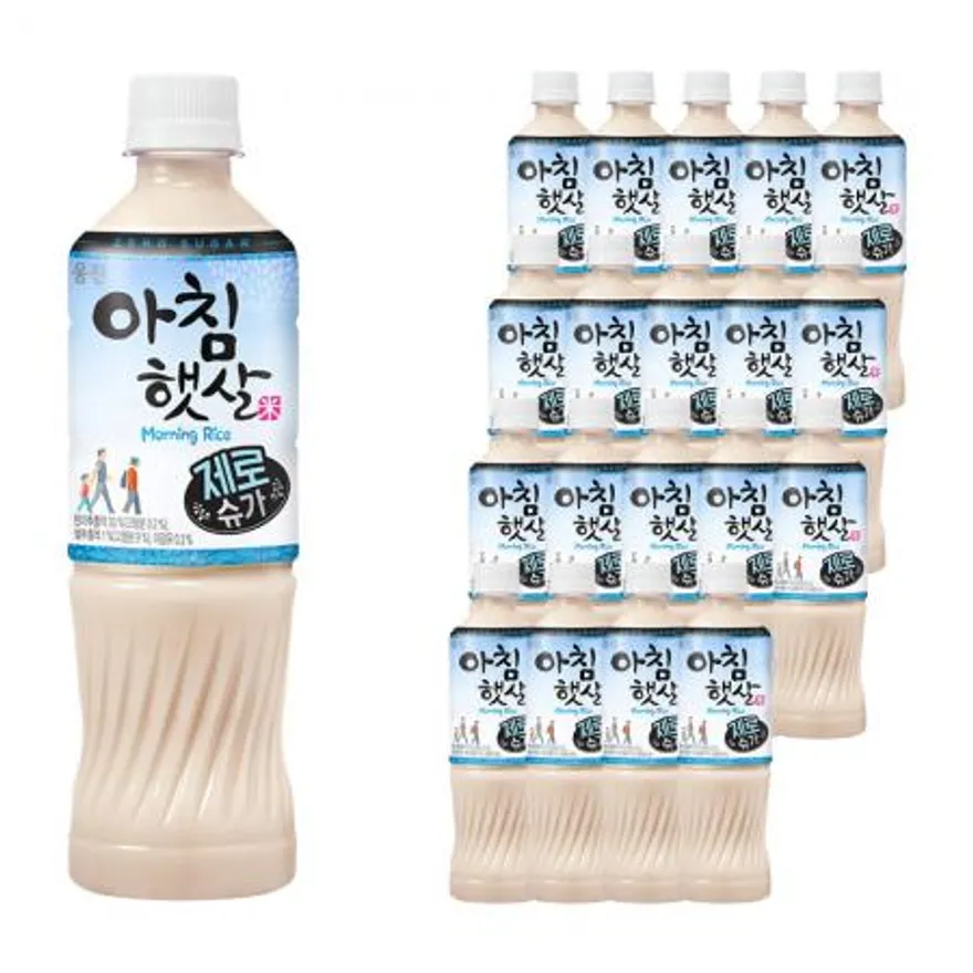 웅진 아침햇살 제로슈가 500ml 이미지