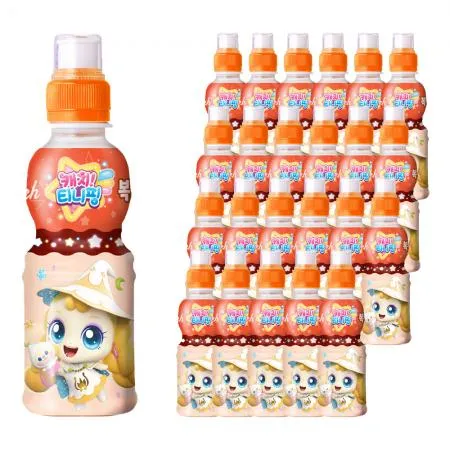 웅진 캐치티니핑 복숭아맛 200ml