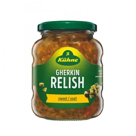 퀴네 게르킨 랠리쉬 스위트 피클 350g