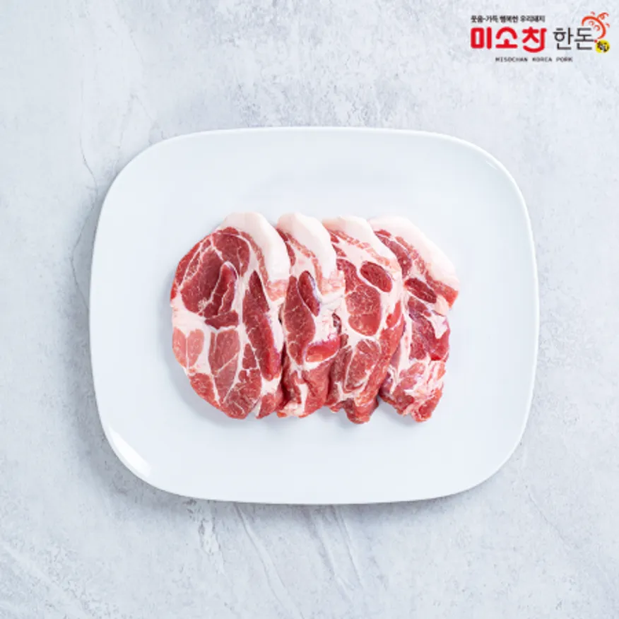 한돈 목살 바베큐용 1kg (냉장) 이미지