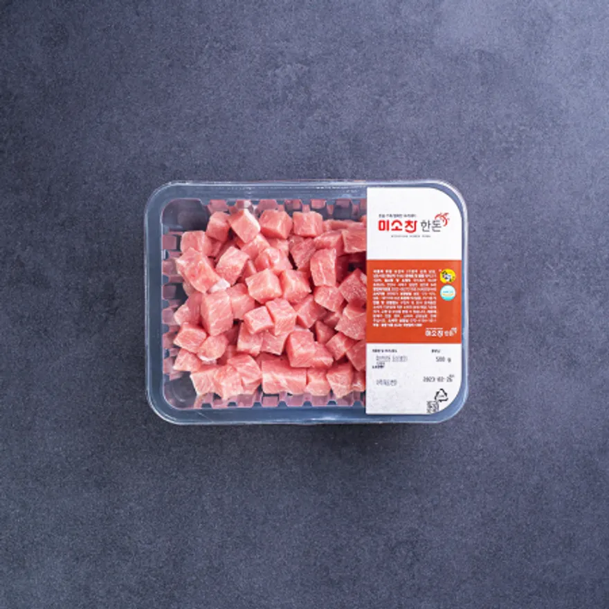 한돈 등심 카레용 1kg (냉장) 이미지