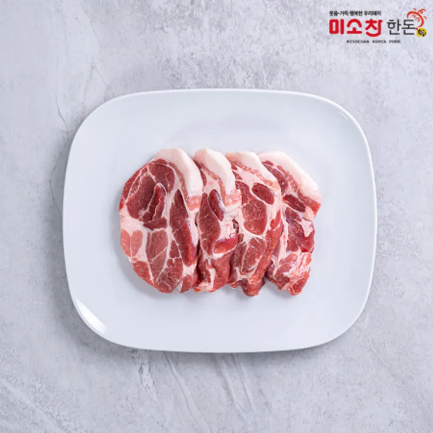 한돈 목살 구이용 1kg (냉장) 이미지