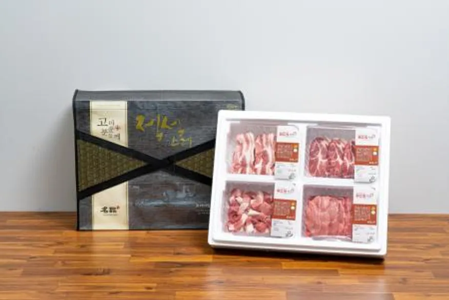 한돈 가족세트 2kg (삼겹살,목살,뒷다리불고기,앞다리찌개용) 이미지