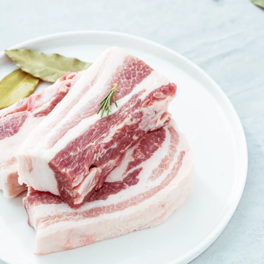 한돈 삼겹 수육용 1kg (냉장) 이미지