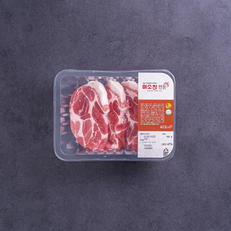 한돈 목살 바베큐용 1kg (냉장) 이미지