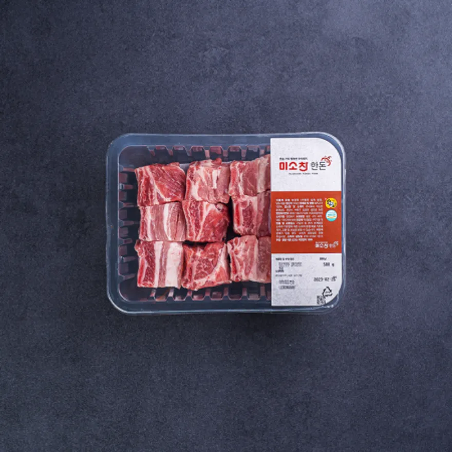 한돈 갈비 찜용 500g (냉장) 이미지