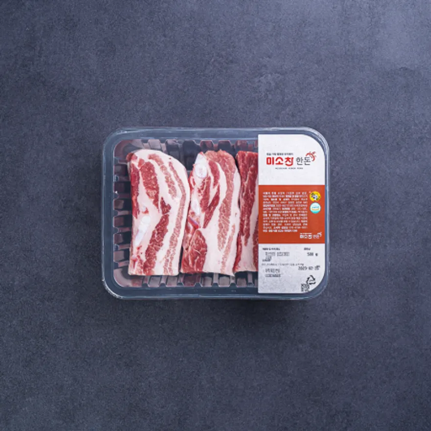 한돈 삼겹 수육용 1kg (냉장) 이미지