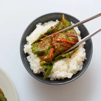 양념깻잎 장아찌 4kg 국내제조 이미지