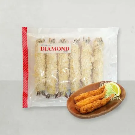 다이아몬드 빵가루 새우튀김 300g (50g*6미)