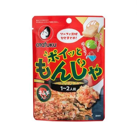 오타후쿠 몬자야끼-김치