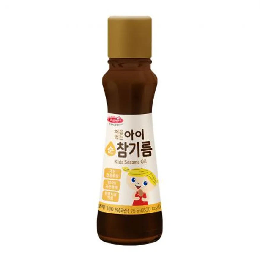 베베스트 처음먹는 순 아이 참기름 4개 이미지