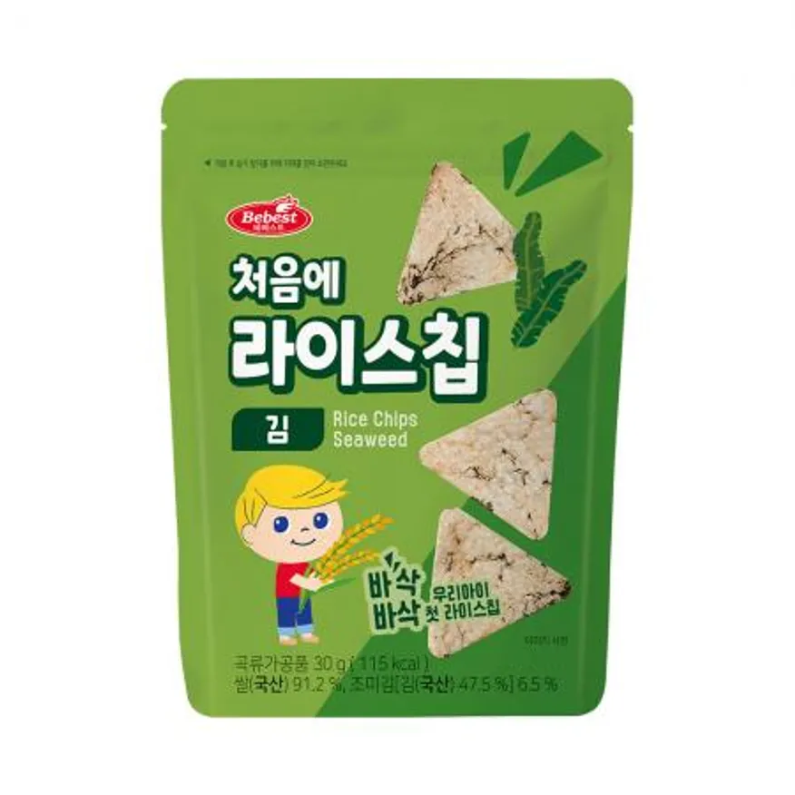 베베스트 처음에 라이스칩 김 8개 이미지