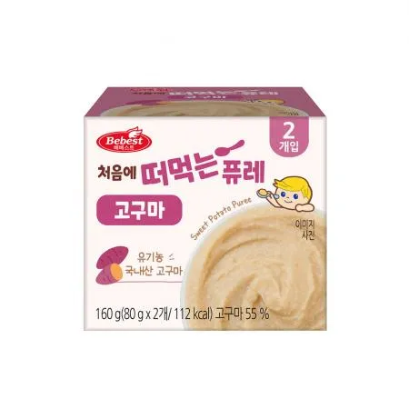 베베스트 처음에 떠먹는 퓨레 고구마