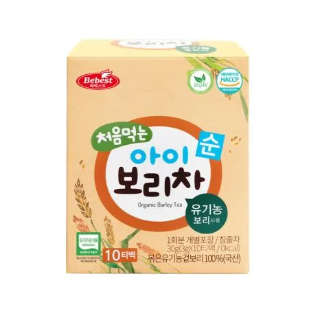 베베스트 처음먹는 아이 보리차 10T 4개