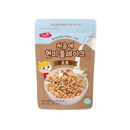 베베스트 처음에 현미 플레이크 오트 8개