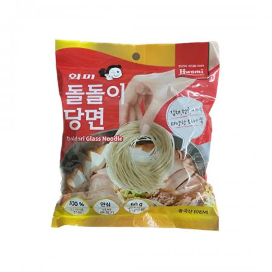 화미 돌돌이당면 찰당면 60g 60개 이미지