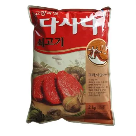 CJ 쇠고기 다시다 백설 2kg 6개