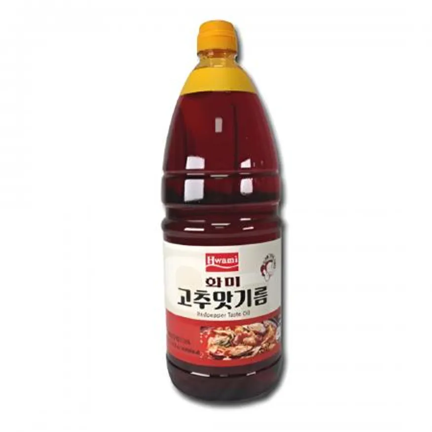화미 고추맛기름 1.8L 10개 이미지