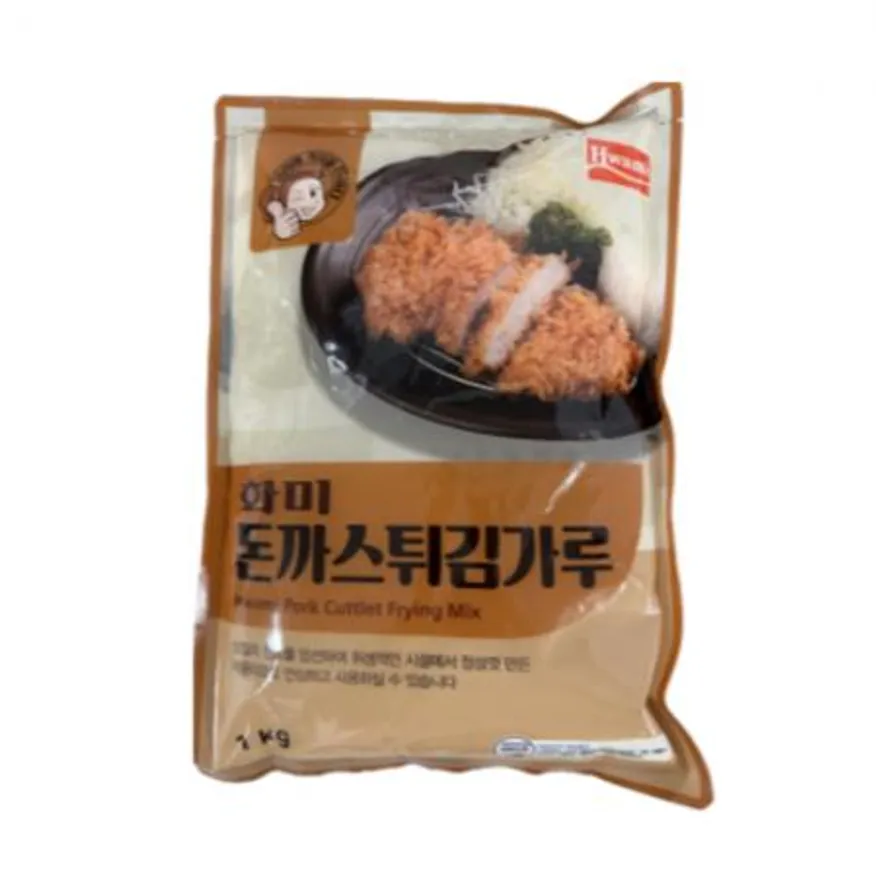 화미 돈까스튀김가루 1kg 15개 이미지