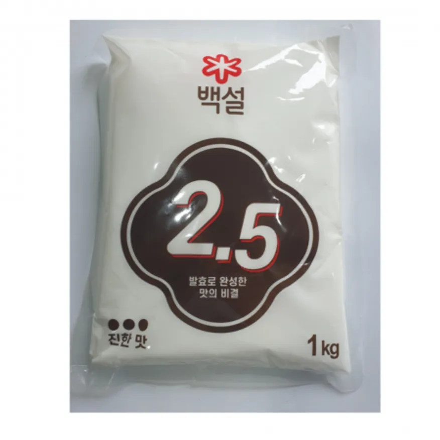 CJ 백설 바이오핵산 발효조미료2.5 1kg 10개 이미지
