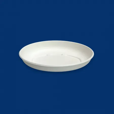 감성팩 펄프 용기 타원 L065 50개입 (뚜껑별도)