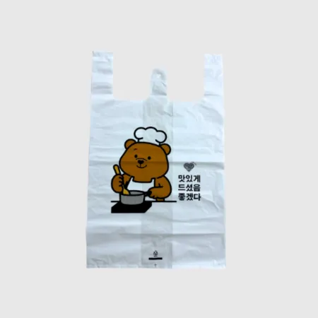 감성팩 곰과장 기성봉투 소 1000ea 유백색 봉투 포장봉투 배달봉투