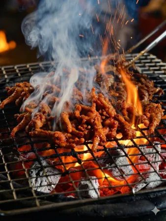 숯불 직화 무뼈 닭발250g(국내산) 이미지