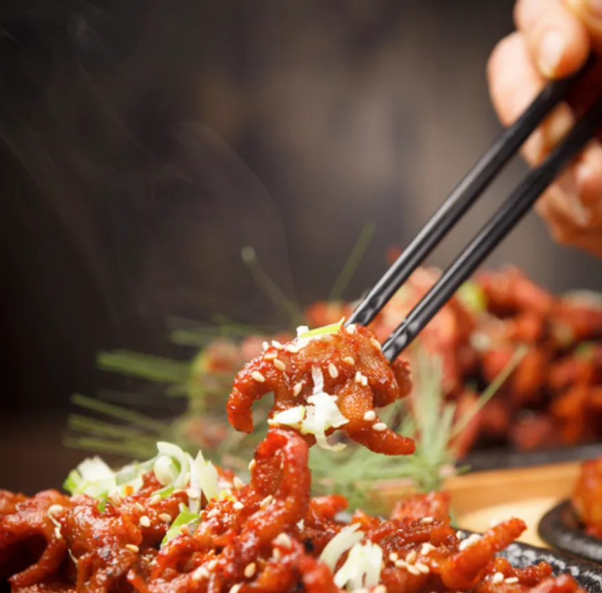 숯불 통뼈 닭발 500g(국내산) 이미지