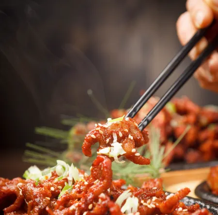 숯불 통뼈 닭발 500g(국내산) 이미지
