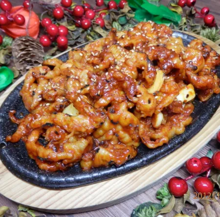 숯불 통뼈 닭발 500g(국내산) 이미지