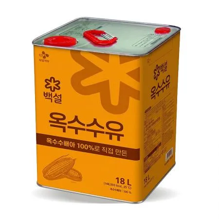 CJ 백설 옥수수배아 100% 옥수수유 100% 18L 옥배유