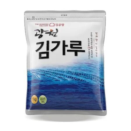김공장 광천 구운김 김가루 1kg 4개 대용량 식당용 식자재 이미지