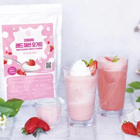 [더블데이] 레드패션 딸기 요거트 파우더 800G 10개 이미지