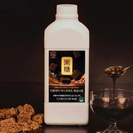 [더블데이] 모리셔스 머스코바도 흑당시럽 1.2KG 10개 이미지