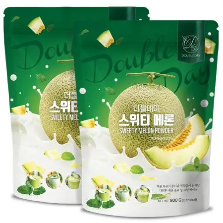 [더블데이] 스위티 메론 멜론 라떼 파우더 분말 800G 2개