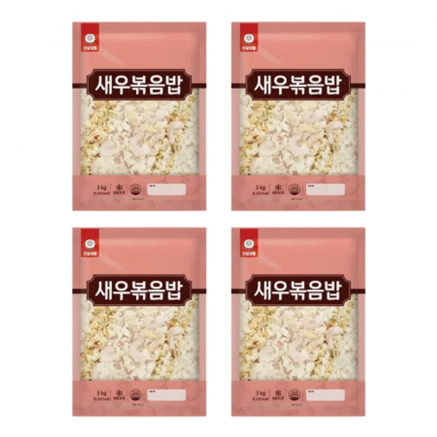 천일 새우볶음밥 3kgx4개 이미지